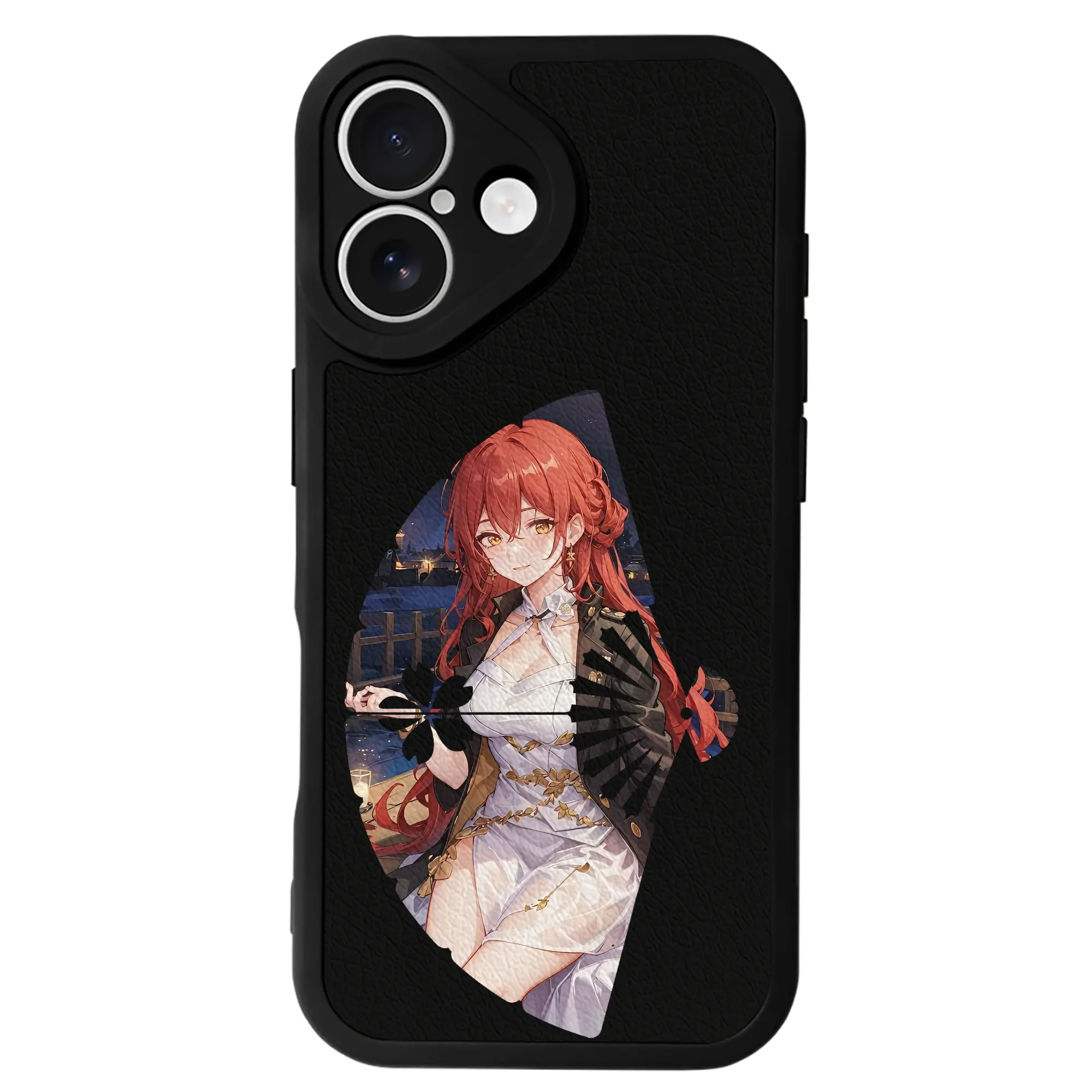 崩壊：スターレイル グッズ 姫子 - IPhone 16シリーズ対応 ・ シリコンスマホケース ・ レザー調 ・ 高精度フィット ・ 耐衝撃 ・ ワイヤレス充電対応 ・ 精密カット